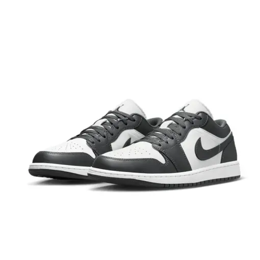 Air Jordan 1 Low "Grey/White"  深灰 男款 553558-044：圖片 2
