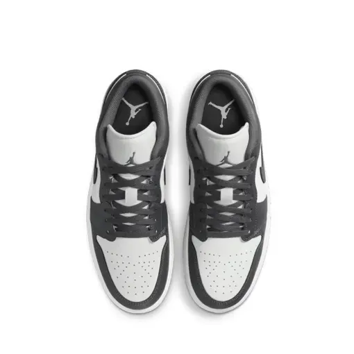 Air Jordan 1 Low "Grey/White"  深灰 男款 553558-044：圖片 5