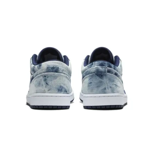 Air Jordan 1 Low "Washed Denim" 水洗 丹寧 休閒鞋 男款 CZ8455-100：圖片 4
