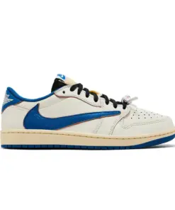 Air Jordan1 Low x Travis Scott x Fragment "Sail Militar