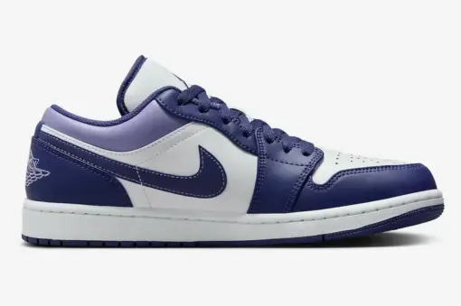 AIR JORDAN 1 LOW " S ky J Purple " 白紫 男鞋 553558-515 [台灣：圖片 4