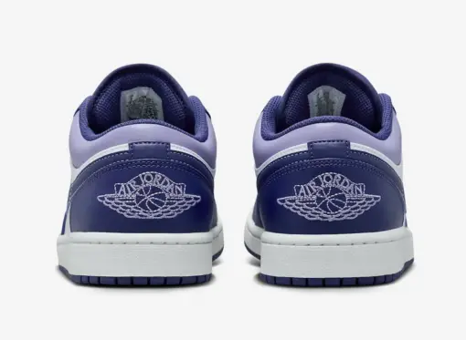 AIR JORDAN 1 LOW " S ky J Purple " 白紫 男鞋 553558-515 [台灣：圖片 5