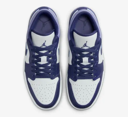 AIR JORDAN 1 LOW " S ky J Purple " 白紫 男鞋 553558-515 [台灣：圖片 6