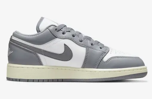 Air Jordan 1 Low " Vintage Grey " 復古底 仿舊 淺灰 女款 553560-0：圖片 4