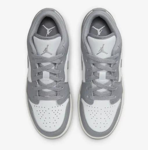 Air Jordan 1 Low " Vintage Grey " 復古底 仿舊 淺灰 女款 553560-0：圖片 7