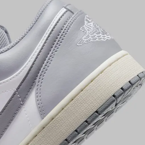 Air Jordan 1 Low " Vintage Grey " 復古底 仿舊 淺灰 女款 553560-0：圖片 8