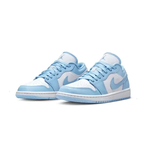 Air Jordan 1 Low "Aluminum" 大學藍 藍灰 女鞋 男女段 DC0774-141 [台：圖片 2