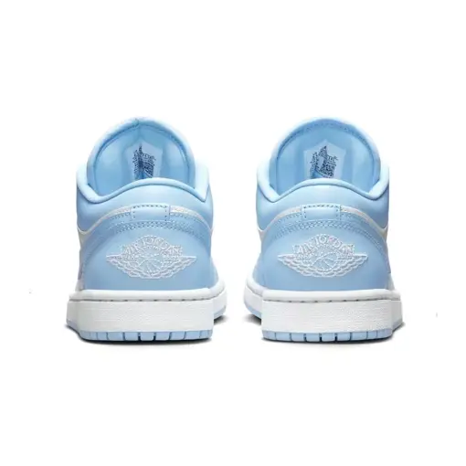 Air Jordan 1 Low "Aluminum" 大學藍 藍灰 女鞋 男女段 DC0774-141 [台：圖片 4