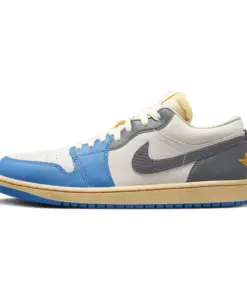 Air Jordan 1 Low " UNC Grey " Tokyo Vintage  藍灰 東京 蛇紋勾勾