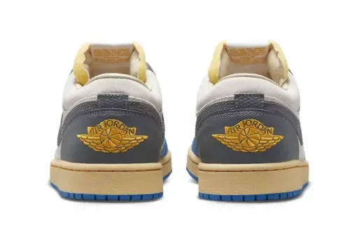 Air Jordan 1 Low " UNC Grey " Tokyo Vintage  藍灰 東京 蛇紋勾勾：圖片 5