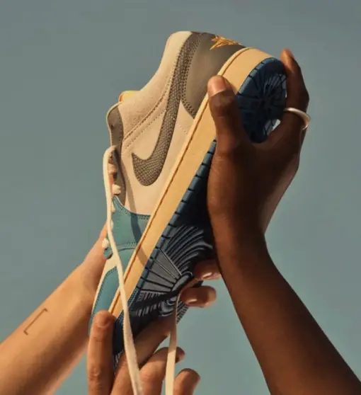 Air Jordan 1 Low " UNC Grey " Tokyo Vintage  藍灰 東京 蛇紋勾勾：圖片 6