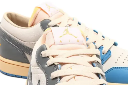 Air Jordan 1 Low " UNC Grey " Tokyo Vintage  藍灰 東京 蛇紋勾勾：圖片 7