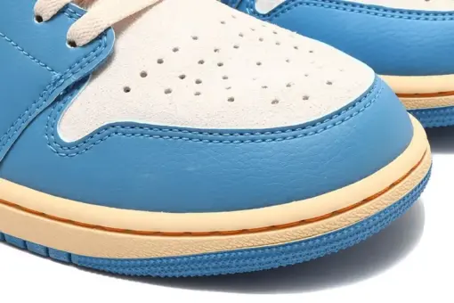 Air Jordan 1 Low " UNC Grey " Tokyo Vintage  藍灰 東京 蛇紋勾勾：圖片 9