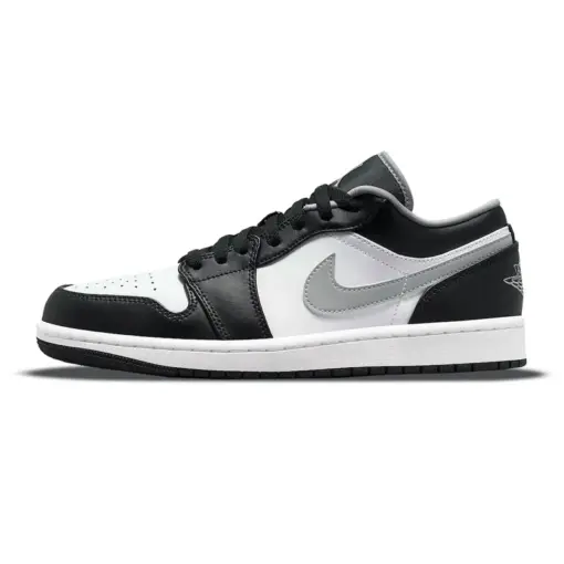 Air Jordan 1 Low '' Black Medium Grey '' 影子 黑白灰 男款 5535