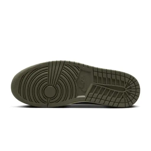 Travis Scott x Air Jordan 1 Low OG "Medium Olive" 聯名款 倒：圖片 6