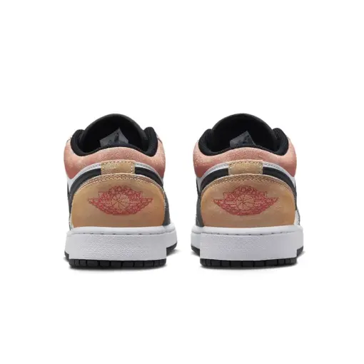 Air Jordan 1 Low "Flight Club" GS 飛行俱樂部 灰橘 大童 女鞋 DX4374：圖片 4