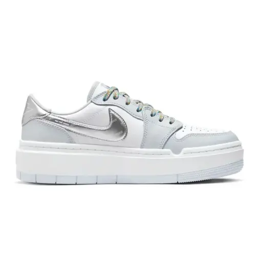 Air Jordan 1 Low Elevate “Cut Away” 可撕 白灰  珊瑚紅 厚底 女款 男女：圖片 4