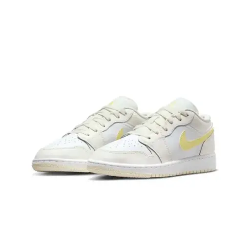 Air Jordan 1 Low GS "Zesty Lemon" 檸檬黃 大童 女鞋 FV8486-181：圖片 2