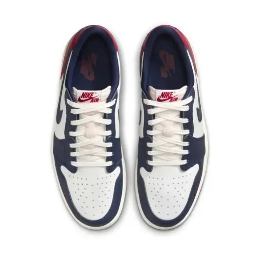Air Jordan 1 OG "Gym Red & Midnight Navy" 復古紅藍 男鞋 HQ299：圖片 5