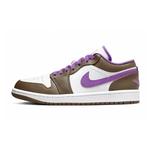 Air Jordan 1 Low " PALOMINOy " 咖啡 紫 女款 553560-215 [台灣現貨