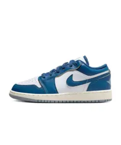 Air Jordan 1 Low "Industrial Blue" GS 軍藍 休閒鞋 女鞋 大童 FN91