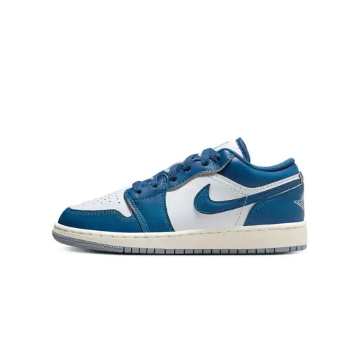 Air Jordan 1 Low "Industrial Blue" GS 軍藍 休閒鞋 女鞋 大童 FN91