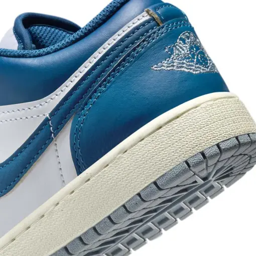 Air Jordan 1 Low "Industrial Blue" GS 軍藍 休閒鞋 女鞋 大童 FN91：圖片 8