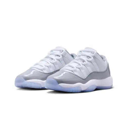 Air Jordan 11 Low "Cement Grey" (GS) 灰水泥 漆皮 休閒鞋 女鞋 5288：圖片 2