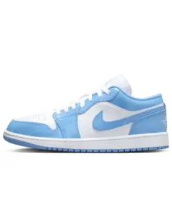 Air Jordan 1 Low "Legend Blue" 北卡藍 白藍 漆皮 男鞋 FZ2138-114