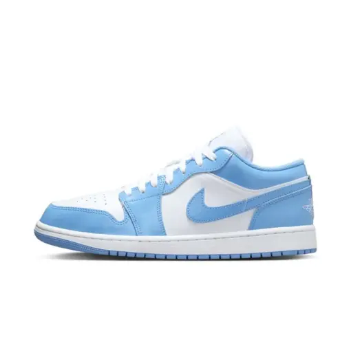 Air Jordan 1 Low "Legend Blue" 北卡藍 白藍 漆皮 男鞋 FZ2138-114