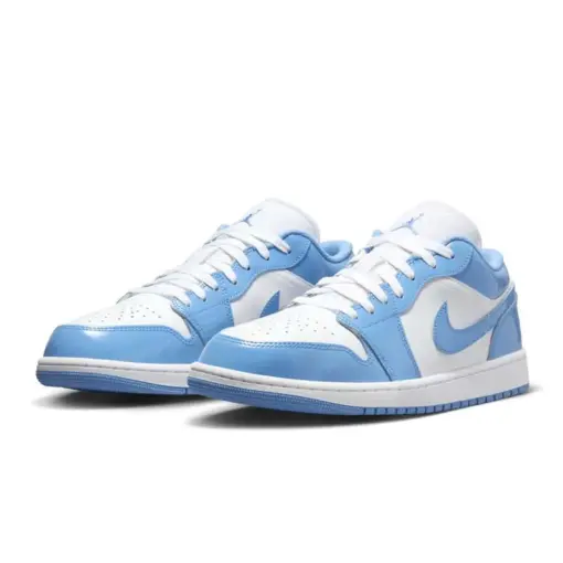 Air Jordan 1 Low "Legend Blue" 北卡藍 白藍 漆皮 男鞋 FZ2138-114：圖片 2