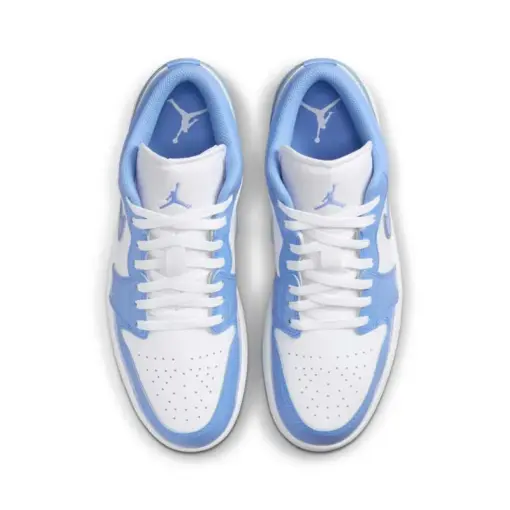 Air Jordan 1 Low "Legend Blue" 北卡藍 白藍 漆皮 男鞋 FZ2138-114：圖片 5