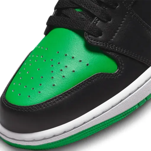 Air Jordan 1 Low "Lucky Green" 幸運綠 休閒鞋 黑綠 男鞋 553558-065：圖片 7