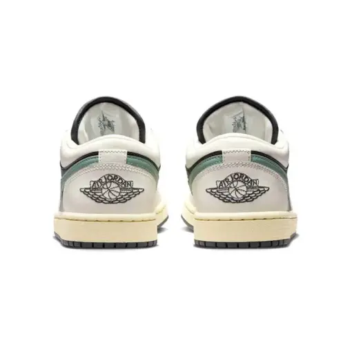 Air Jordan 1 Low "Jade Smoke" 菸草 黑綠 倒鉤平替版 女鞋 男女段 DC0774：圖片 4