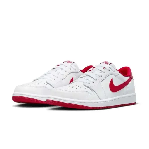 Air Jordan 1 Low OG "University Red" 大學紅 白紅 男鞋 CZ0790-1：圖片 2