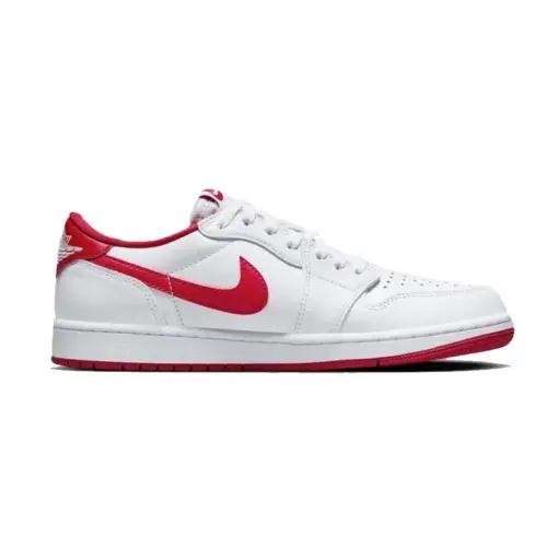 Air Jordan 1 Low OG "University Red" 大學紅 白紅 男鞋 CZ0790-1：圖片 3