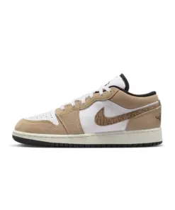 Air Jordan 1 Low SE GS "Brown Elephant" 棕爆裂紋 大童 女鞋 DZ53
