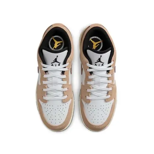 Air Jordan 1 Low SE GS "Brown Elephant" 棕爆裂紋 大童 女鞋 DZ53：圖片 3