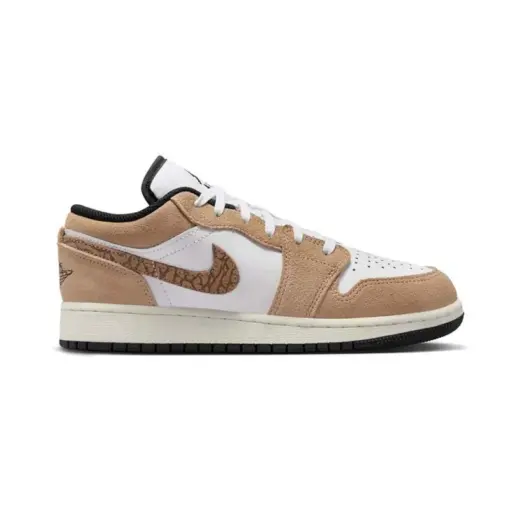 Air Jordan 1 Low SE GS "Brown Elephant" 棕爆裂紋 大童 女鞋 DZ53：圖片 5