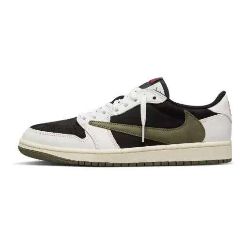 Travis Scott x Air Jordan 1 Low OG WMNS "Olive" 聯名款 橄欖綠