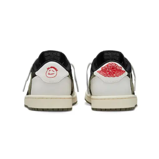 Travis Scott x Air Jordan 1 Low OG WMNS "Olive" 聯名款 橄欖綠：圖片 5