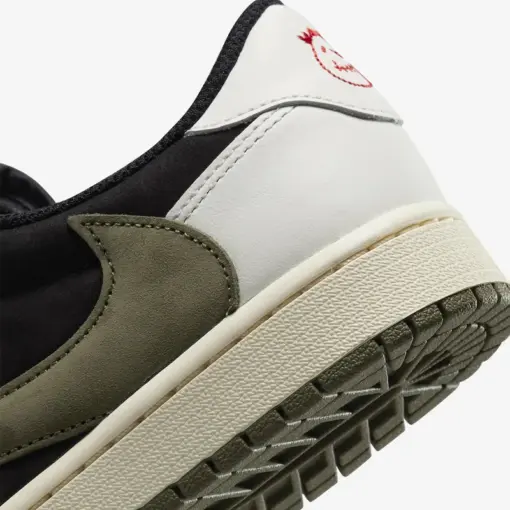 Travis Scott x Air Jordan 1 Low OG WMNS "Olive" 聯名款 橄欖綠：圖片 9