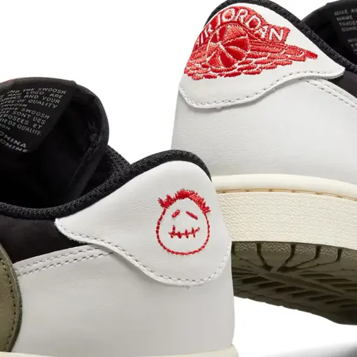 Travis Scott x Air Jordan 1 Low OG WMNS "Olive" 聯名款 橄欖綠：圖片 10