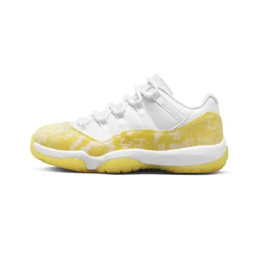 Air Jordan 11 Low W "Yellow Snakeskin" 黃金蟒 蛇皮 女鞋 AH7860