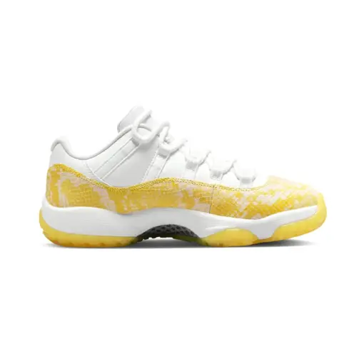 Air Jordan 11 Low W "Yellow Snakeskin" 黃金蟒 蛇皮 女鞋 AH7860：圖片 3