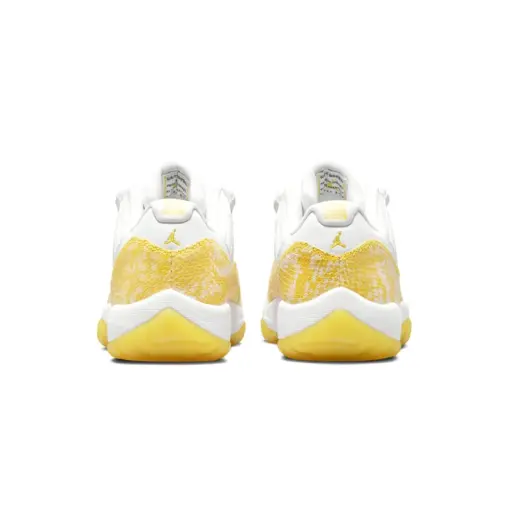 Air Jordan 11 Low W "Yellow Snakeskin" 黃金蟒 蛇皮 女鞋 AH7860：圖片 4