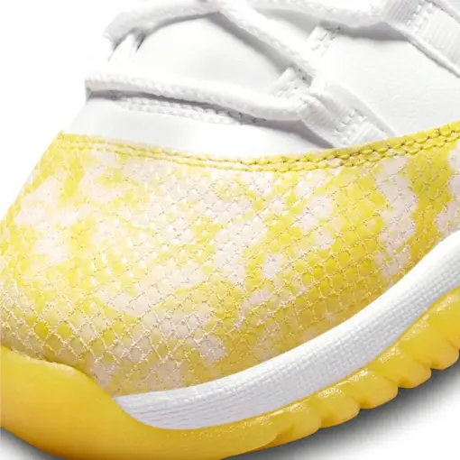 Air Jordan 11 Low W "Yellow Snakeskin" 黃金蟒 蛇皮 女鞋 AH7860：圖片 7