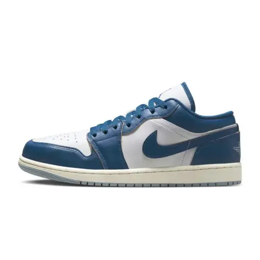 Air Jordan 1 Low "Industrial Blue" 工業藍 藍白 男鞋 FN5214-141