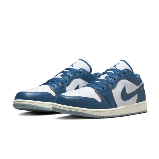 Air Jordan 1 Low "Industrial Blue" 工業藍 藍白 男鞋 FN5214-141：圖片 2