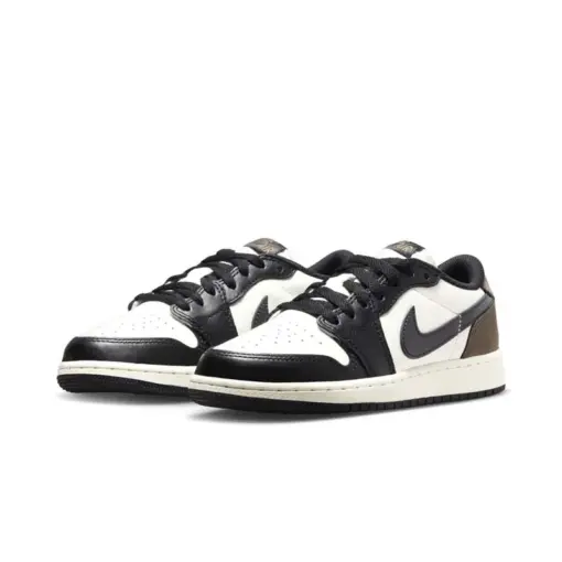 Air Jordan 1 Low OG "Mocha" 摩卡 棕黑 低筒 休閒鞋 大童 女鞋 CZ0858-1：圖片 2